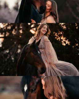 Wenn Pläne nicht aufgehen 🥲  Als Fotografin kann man natürlich viel planen, Wettervorhersagen studieren und Alternativen ausarbeiten... Am Ende braucht man auch einen Funken Glück.
Für dieses Shooting hatte ich eine klare Vorstellung: Sonnenuntergang, Gegenlicht. Licht durch den Stoff des Kleids und eine leuchtende Haarkante. Dann türmte sich eine fette Wolke genau im Westen auf und das war es dann mit Sonne 🫠
Ich gebe zu, ich habe dann erstmal gestruggled, überlegt und mich für einen Locationwechsel entschieden. Die Wolke hat ordentlich Licht geschluckt, doch am Ende sind trotzdem schöne Ergebnisse entstanden.  Die Sonnenuntergangsromantik klappt sicher beim nächsten Mal 🍀☺️  Denn besondere Tiere verdienen besondere Erinnerungen ❤️
~ Sara Landvogt Fotografie 📷
👉 Weitere Infos: Link in Bio  #pferdefotografie #pferdemädchen #equinephotography #equestrian