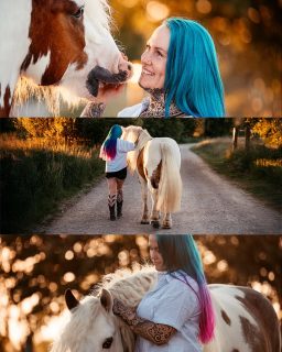 Sunkissed 🧡  Sonnenuntergänge sind etwas, an dem ich mich wohl nie satt sehen werde. Ob bunte Farben im Winter oder das wunderschöne Bokeh (diese Kreise im Hintergrund, für nicht-Fotografen), das entsteht, wenn die Sonne durch die Baumkronen bricht. Immer wieder eine Augenweide.
Und wie schön sehen Bine und Marlo in diesem Zauberlicht aus? 🥰 Ich bin so gespannt, wie die beiden sich als Team weiterentwickeln, denn sie kennen sich noch gar nicht so lange. Ich freue mich umso mehr, dass ich so früh schon Erinnerungen für sie festhalten durfte 🫶.  Denn besondere Tiere verdienen besondere Erinnerungen ❤️
~ Sara Landvogt Fotografie 📷
👉 Weitere Infos: Link in Bio  #pferdefotografie #pferdemädchen #horsegirl #tinker #scheckenliebe