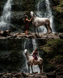 Wasserfall - Liebe ❤️  Ihr habt abgestimmt und euch für diese Bildserie entschieden. Und ich verstehe das, ich liebe Wasserfälle. Das ist eine ganz besondere Kulisse. Doch ich habe aus diesem Shooting bisher noch kein Bild gepostet... Denn bei unserem Ausflug dorthin ist leider die zweite Teilnehmerin nicht zum Fotos machen gekommen, ihr Pferd war nämlich gar kein Fan der Location 😕 die Kulisse ist nicht ganz easy. So hatten die Fotos für mich eine Weile einen "schlechten Beigeschmack". Doch eigentlich sind sie viel zu schön, um sie euch nicht zu zeigen 🫶
Scrollt doch mal durch, welches gefällt euch am besten?  Denn besondere Tiere verdienen besondere Erinnerungen ❤️
~ Sara Landvogt Fotografie 📷
👉 Weitere Infos: Link in Bio  #pferdefotografie #pferdemädchen #wasserfall #fotoshooting